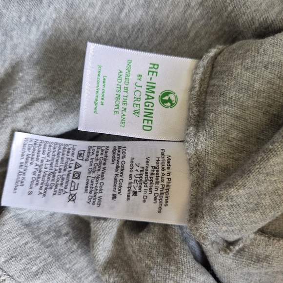 J.Crew Girlfriend Tee Bundle - Coral and Gray - Picture 9 of 9